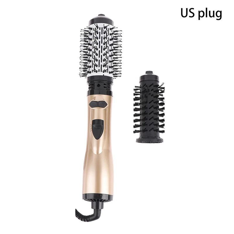 Hot Air Brush 2-in-1 Hair Dryer & Straightening Volumizer Brush