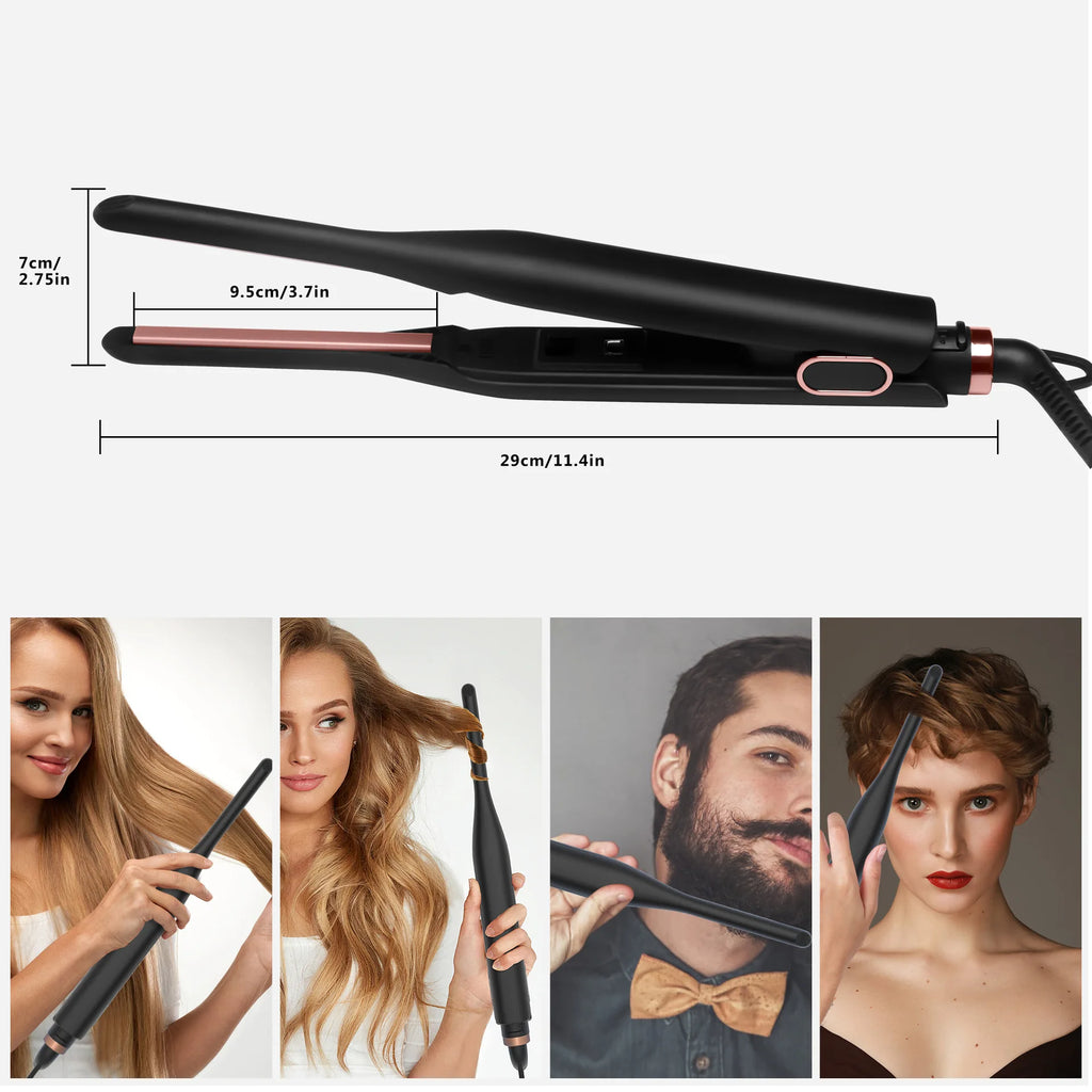 Professional Ceramic Hair Straightener for Salon- Quality Result at Home.