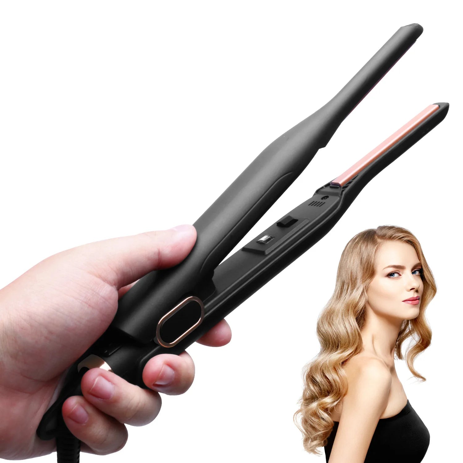 Professional Ceramic Hair Straightener for Salon- Quality Result at Home.