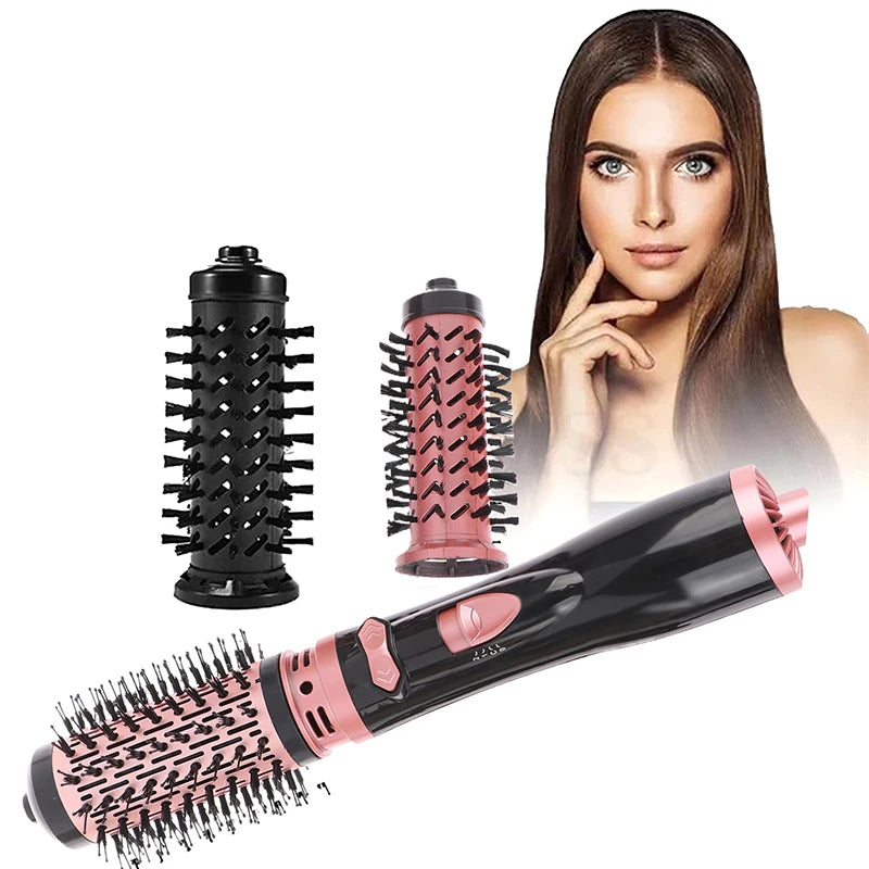 Hot Air Brush 2-in-1 Hair Dryer & Straightening Volumizer Brush